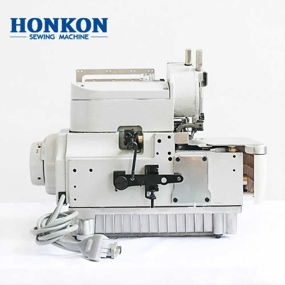 
HK-700-4D Overlocking machines can sew oversew as well as trim the edges for thin and middle thick fabric sewing machines 