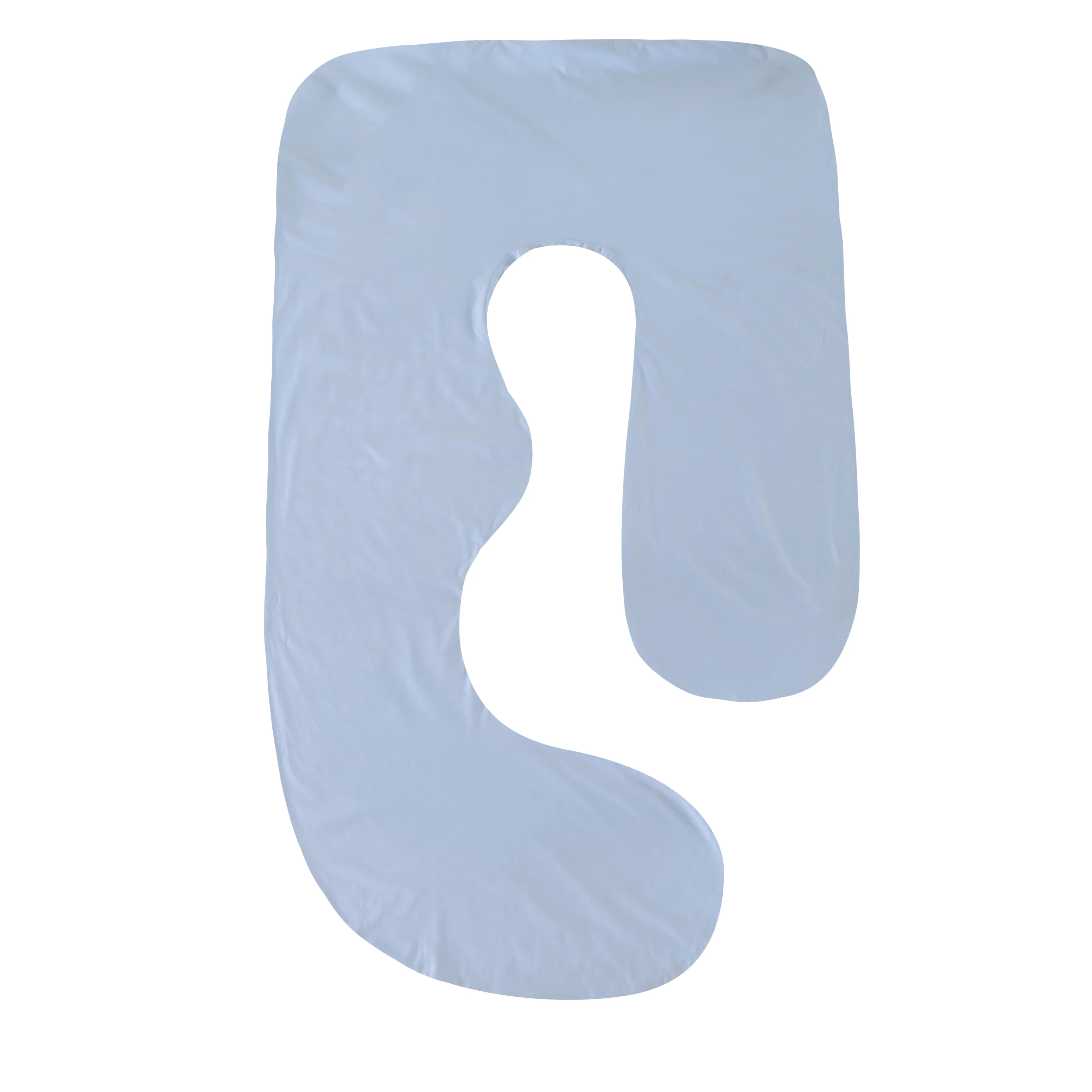 Pregnancy pillow J-shape full body maternity pillow with Detachable Cotton Cover