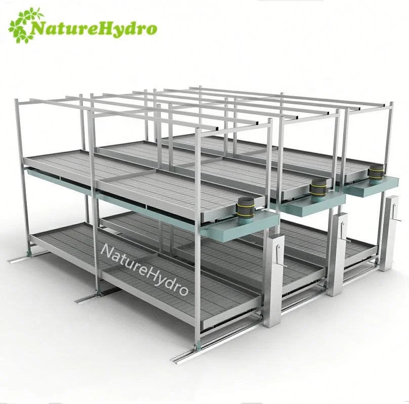 Herb Grow Rack Vertical Ebb And Flow Drain Tray