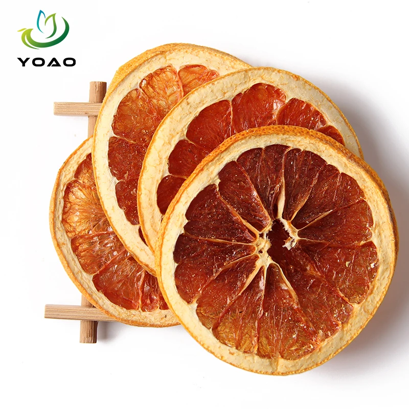 100% Natural Air Dried Grapefruit Slices Natural Dried Grapefruit Fruit Tea Dried Fruits for Sale