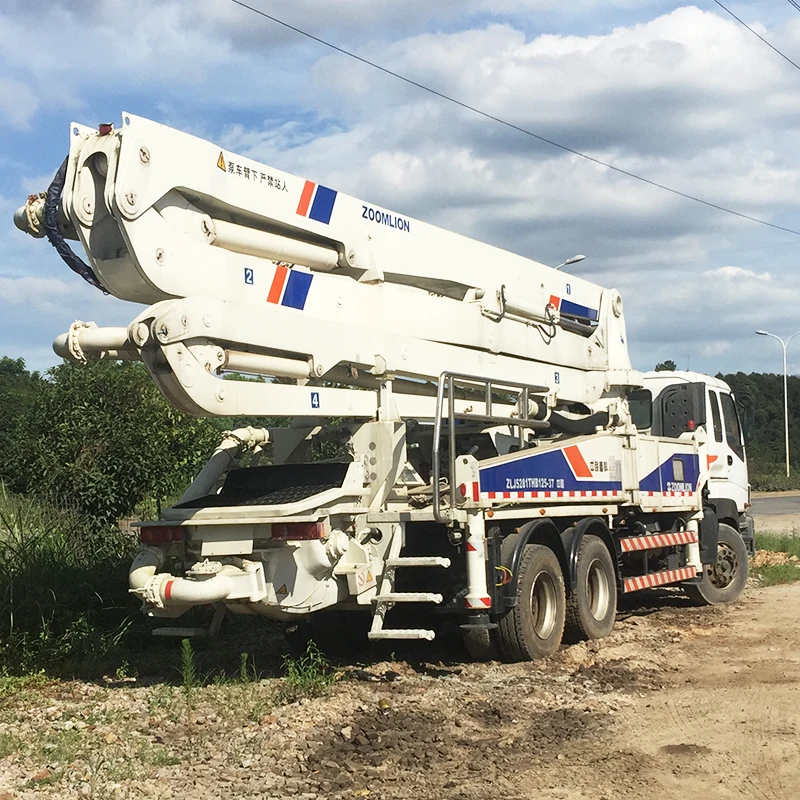 Camiones Usados Mezclador Used Isuzu Concrete Placing Pump Trucks 37m For Sale