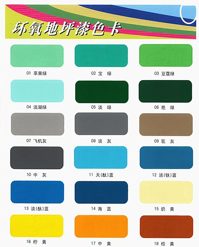 Factory Seamless Dust-proof Self-leveling Epoxy Resin Floor Coating