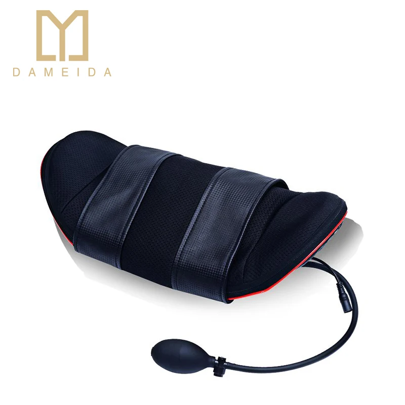 Airbag Adjustment Lifting Whole Body Kneading Electric Multi-function Lumbar Neck Shiatsu Massager Pillow With Heat