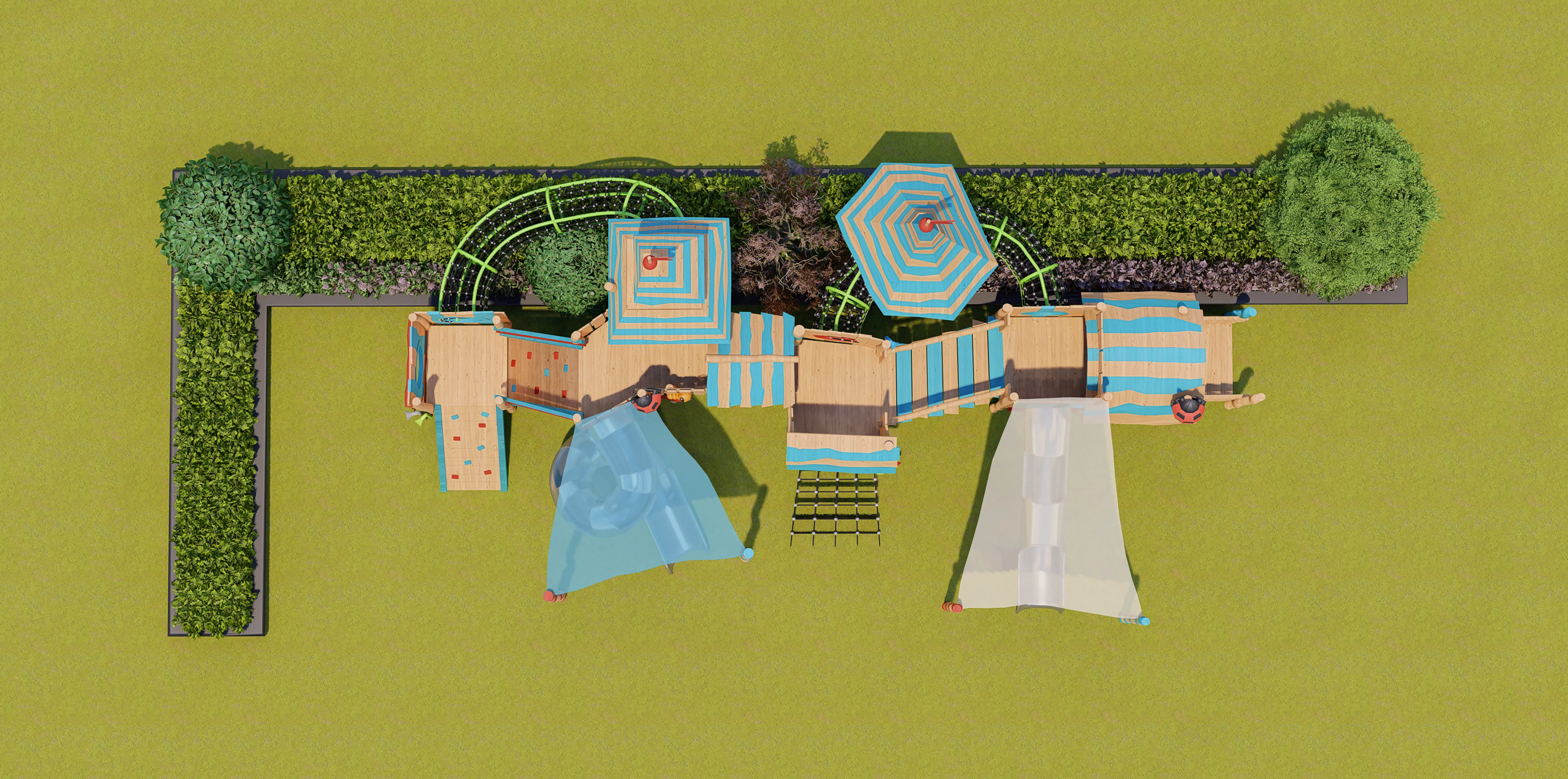 fantastic wooden commercial outdoor playground equipment for children