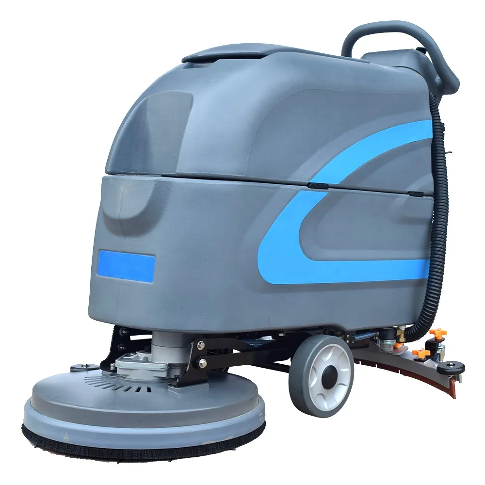 Commercial Hand Push 24V DC Durable Powerful Marble Floor Tile Washer Cleaning Equipment Machine