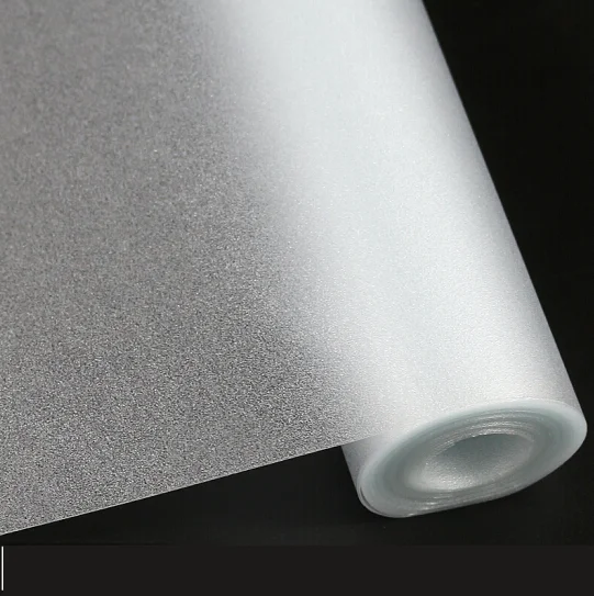 Privacy protection window film frosted pattern static cling material easy install waterproof surface glass film