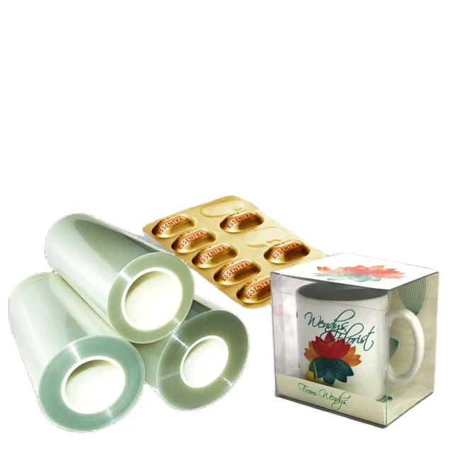 Прозрачный жесткий лист ПВХ для вакуумной термоформовки медицинской блистерной упаковки