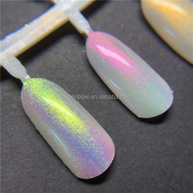 Sheenbow Iridescent Aurora Nail pigment for UV Gel Polish