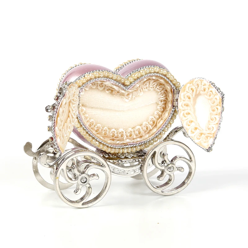 New beautiful high quality egg carving custom jewelry box