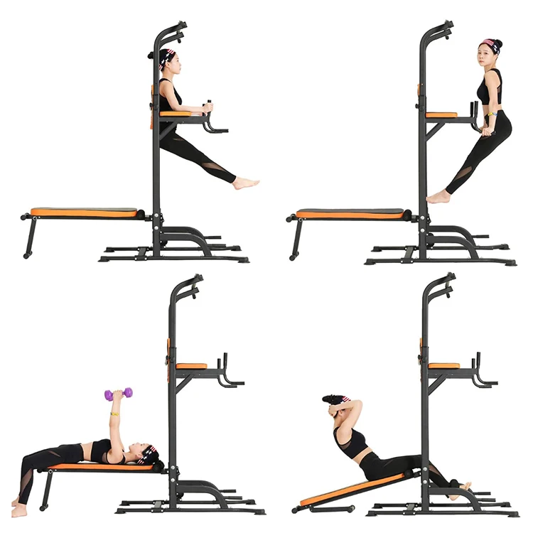 New Design Metal Free Standing Pull Up Bar Dip Station