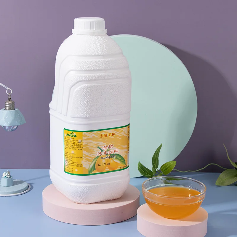 Пятиконцентрированный фруктовый сок, сок Kumquat и сироп Kumquat, Китайский молочный чай, сырье, прямые продажи с завода