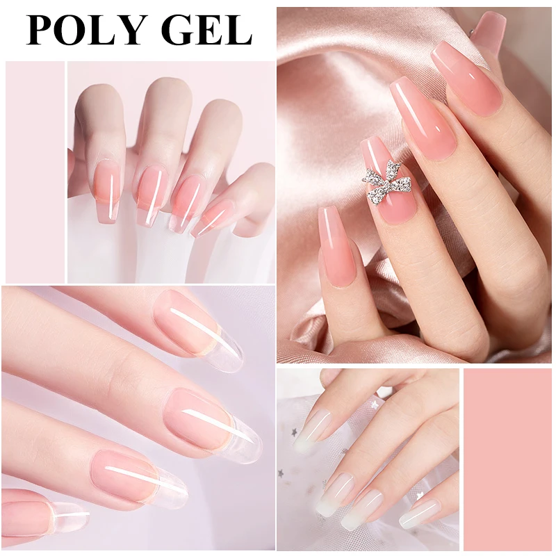 Popular Promotional Oem Low Price Poly Acrylic Gel Long Lasting Soak Off 15ml 30ml Nail Poly Gel