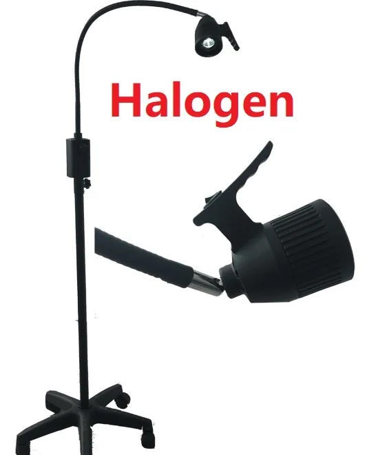 Halogen KS-Q35 Medical Light Dimmer Type Black E.N.T.Gynaecology Examination Lamp