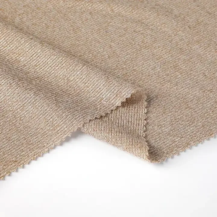 Wholesale 75% Rayon 23% Polyester 2% Stretch Hacci Single Jersey Sweater Knit Fabric