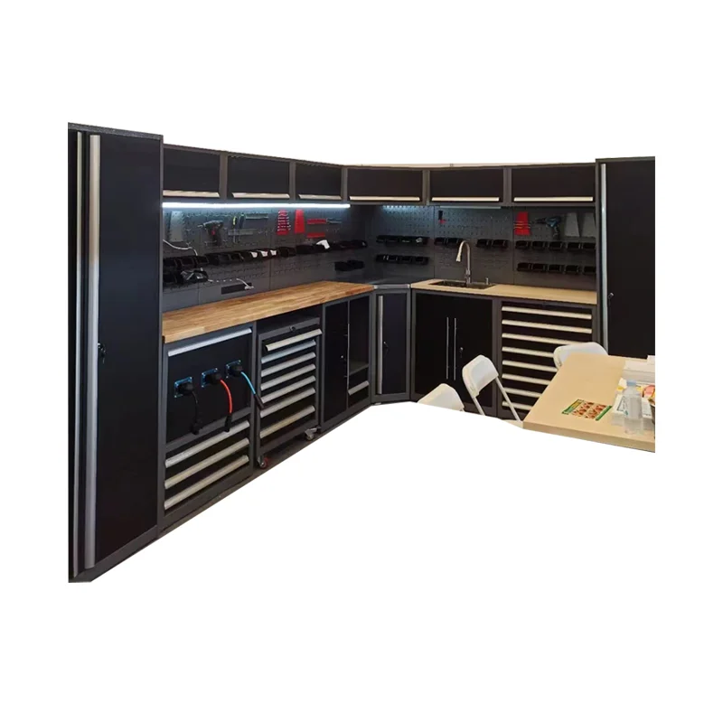 Custom Brand Heavy Duty Cabinets For Mechanics Garage Workshop Tools Storage