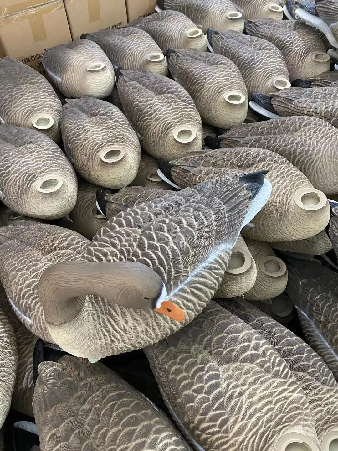 real like size floater goose decoy for outdoor sports