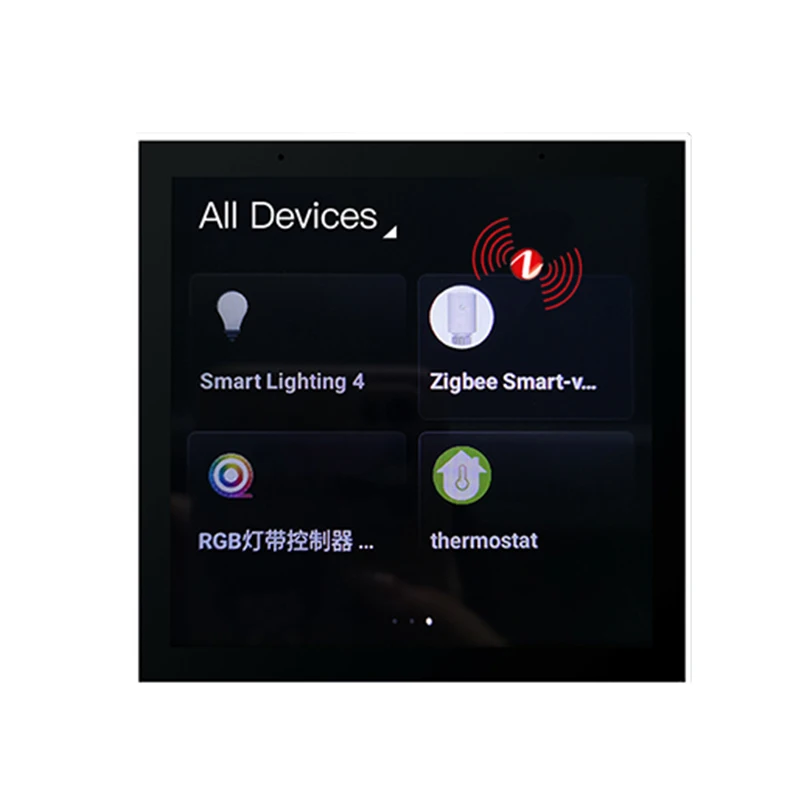 2022 Multi-Functional Tuya smart digital wifi zigbee wall light lcd touch screen panel switch controller for home