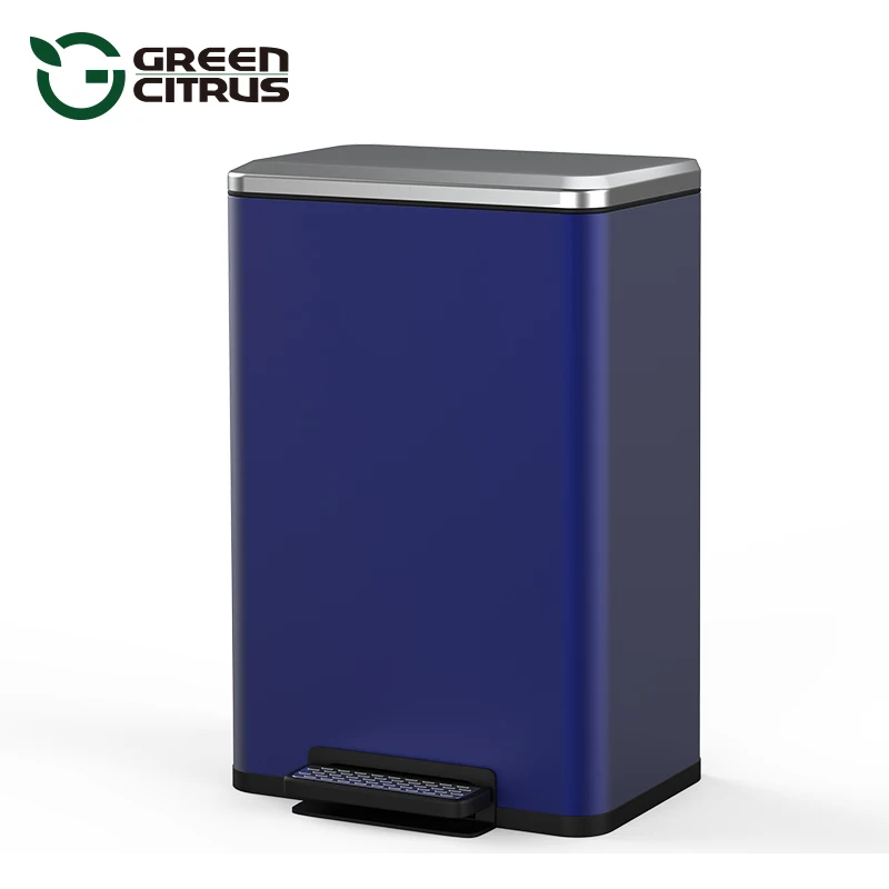 Sorting Odorless Foot Operated Kitchen Waste Bin Medical Recycle Garbage Can With Pedal