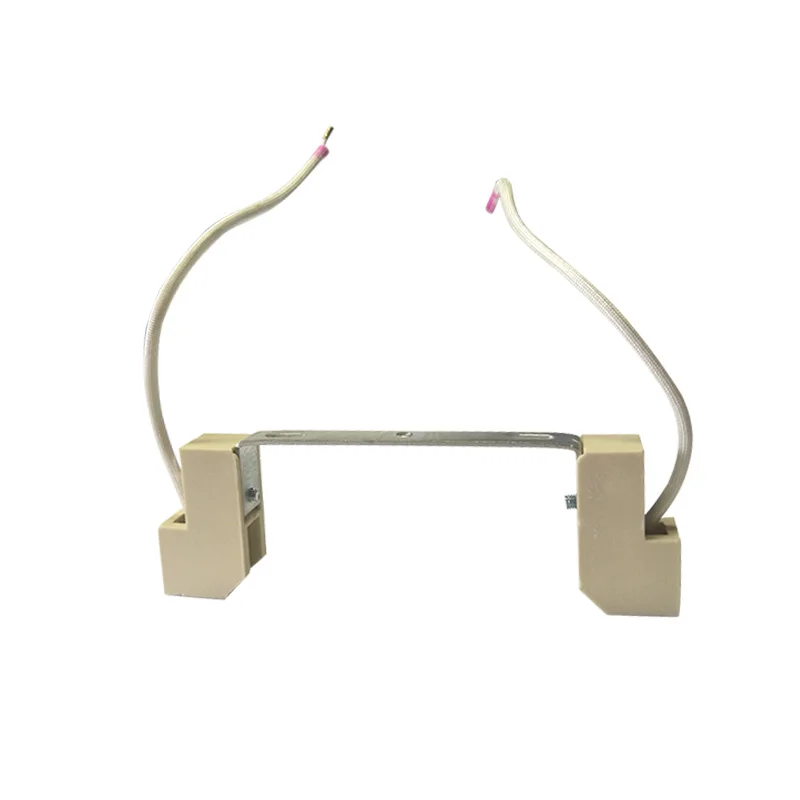 R7s Halogen Lampholder With Wire Porcelain R7S Lampholder