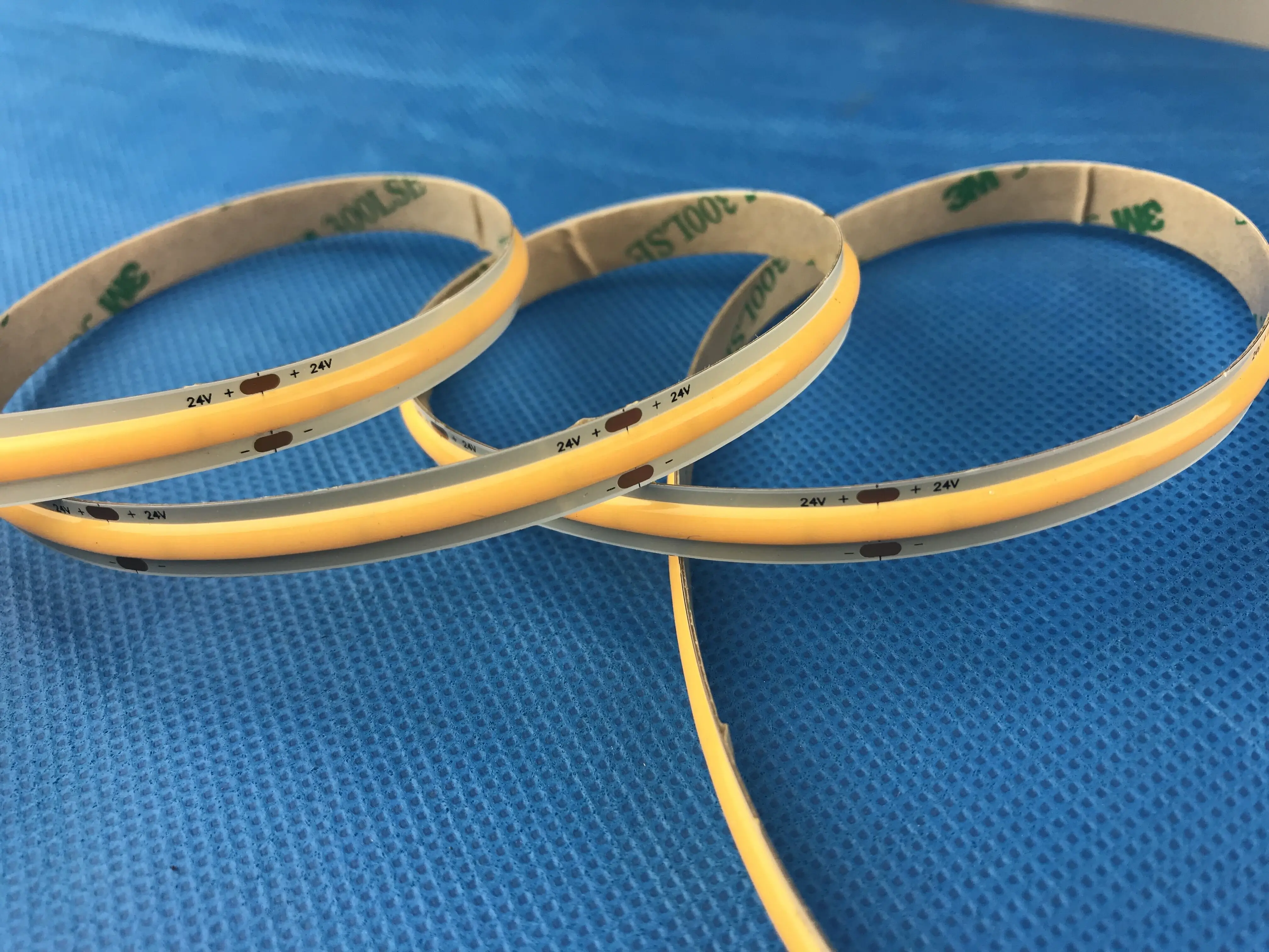 Special CRI90 high COB LED Strips New best item 170degrees big view angle Spot-free 12v 24V flexible cob led strip Top Quality