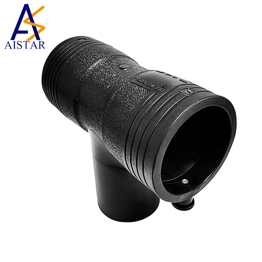 Durable Single Layer Tee / HDPE Petroleum Pipe Fitting/Accessories for Use on Filling Stations