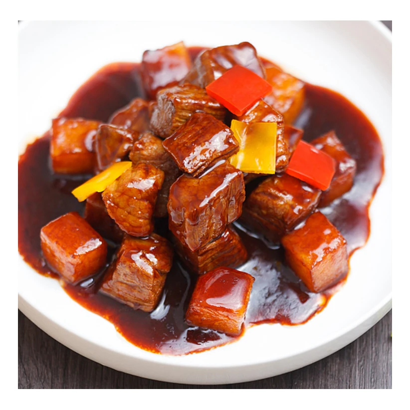 frozen food cheap wholesale oem manufacture ribs sauce big stick bone sauce package home pre-made vegetable cooking braised pork