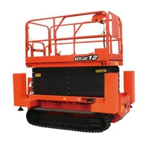 Heavy-Duty Electric Hydraulic Scissor Lift 10m 12m 14m Mobile Elevated Aerial Work Platform Home Use Machinery Repair