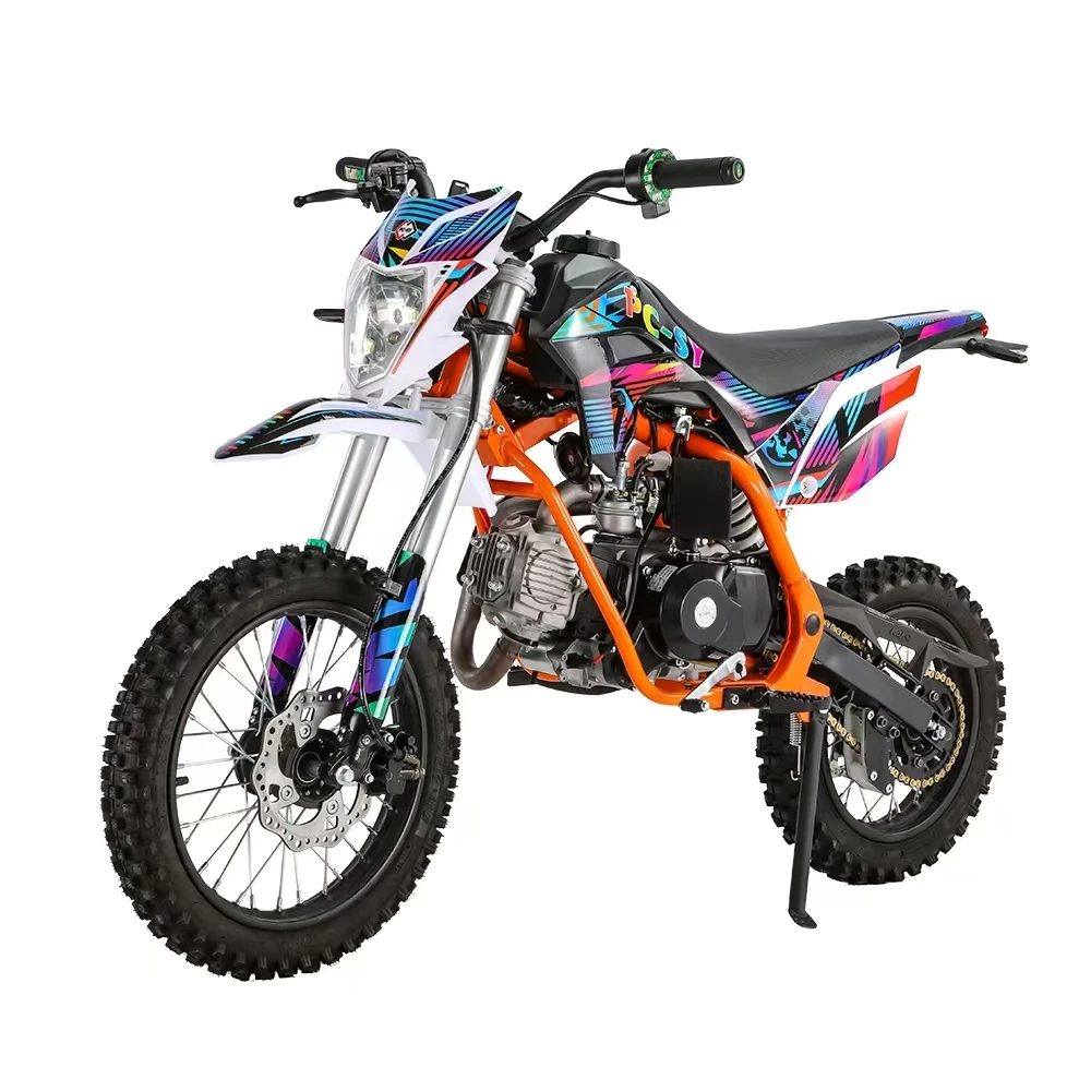 Высококачественный Мотокросс 110cc велосипед с большим колесом внедорожный мотоцикл для взрослых