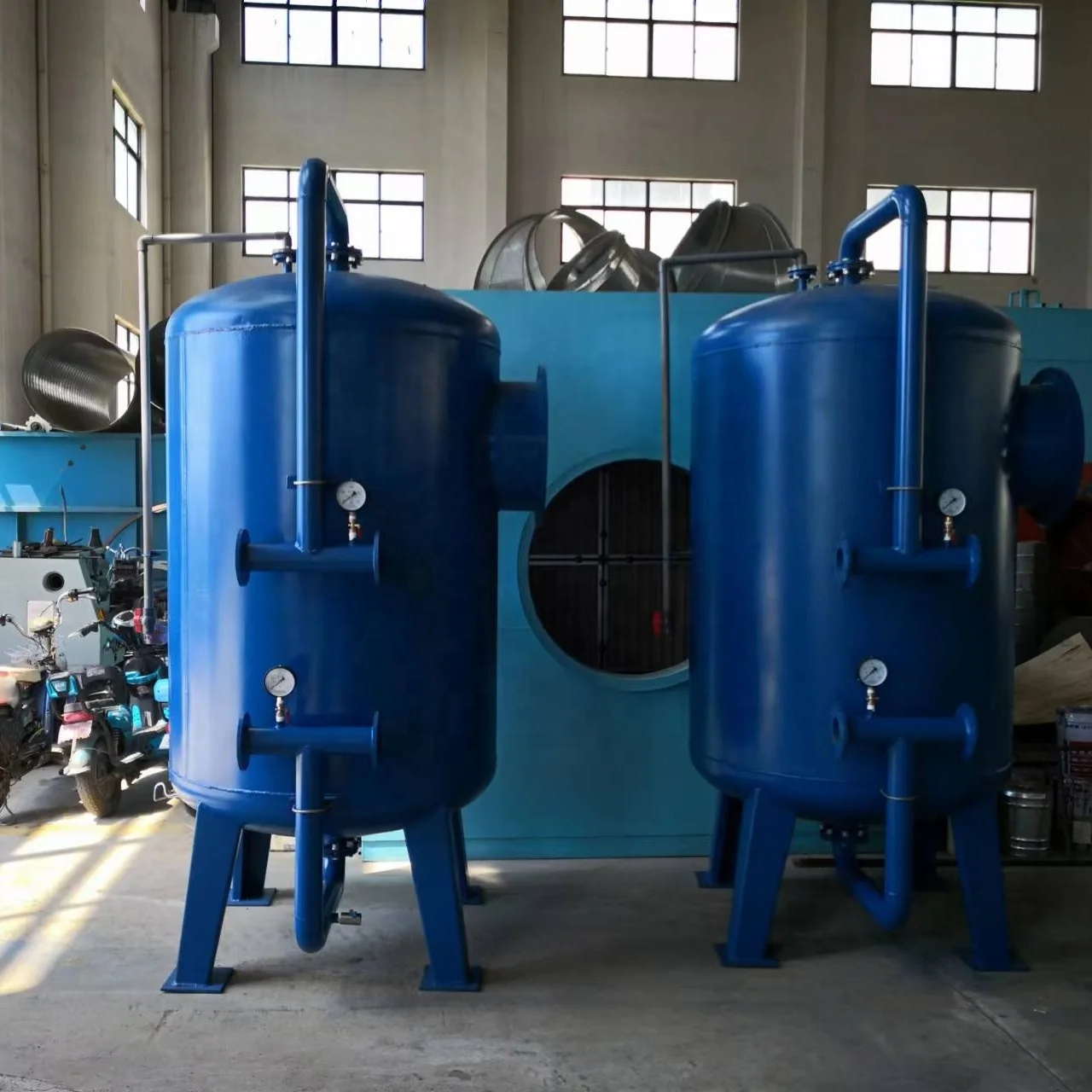 activated carbon filter purification filtro de arena  sand filter   mutil media filter 20m3-30m3 housing