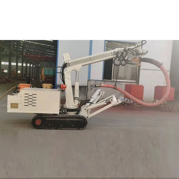 Concrete Spray Truck with 360 Rotating Nozzle Simple Operation and High Work Efficiency Shotcrete Truck