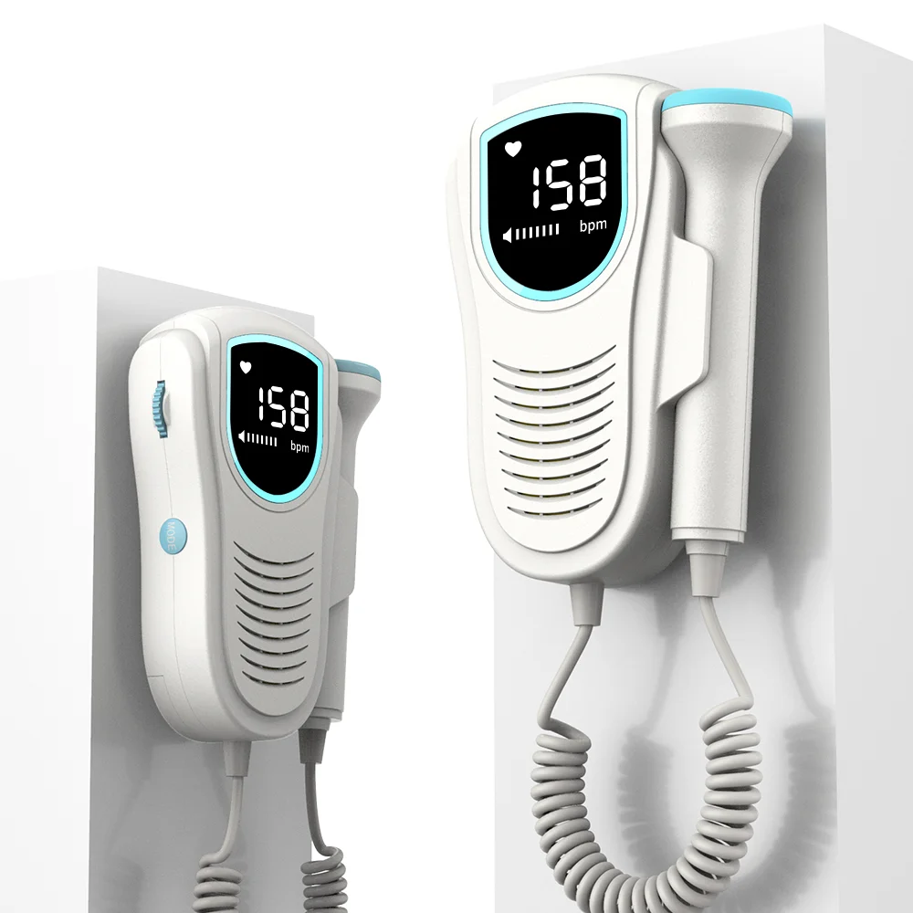 Hot selling household doppler fetal baby heart ultrasound hand-held fetal doppler