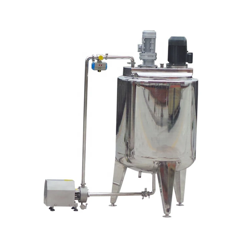 Stainless Steel Sugar And Water Mixing Tank Emulsification Tank