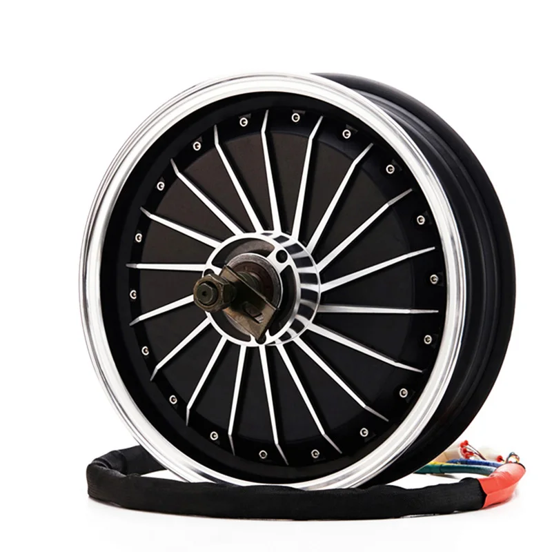 YM MOTOR 13 Inch High Efficiency Brushless Dc Motorcycle Hub Motor  72V 5000W