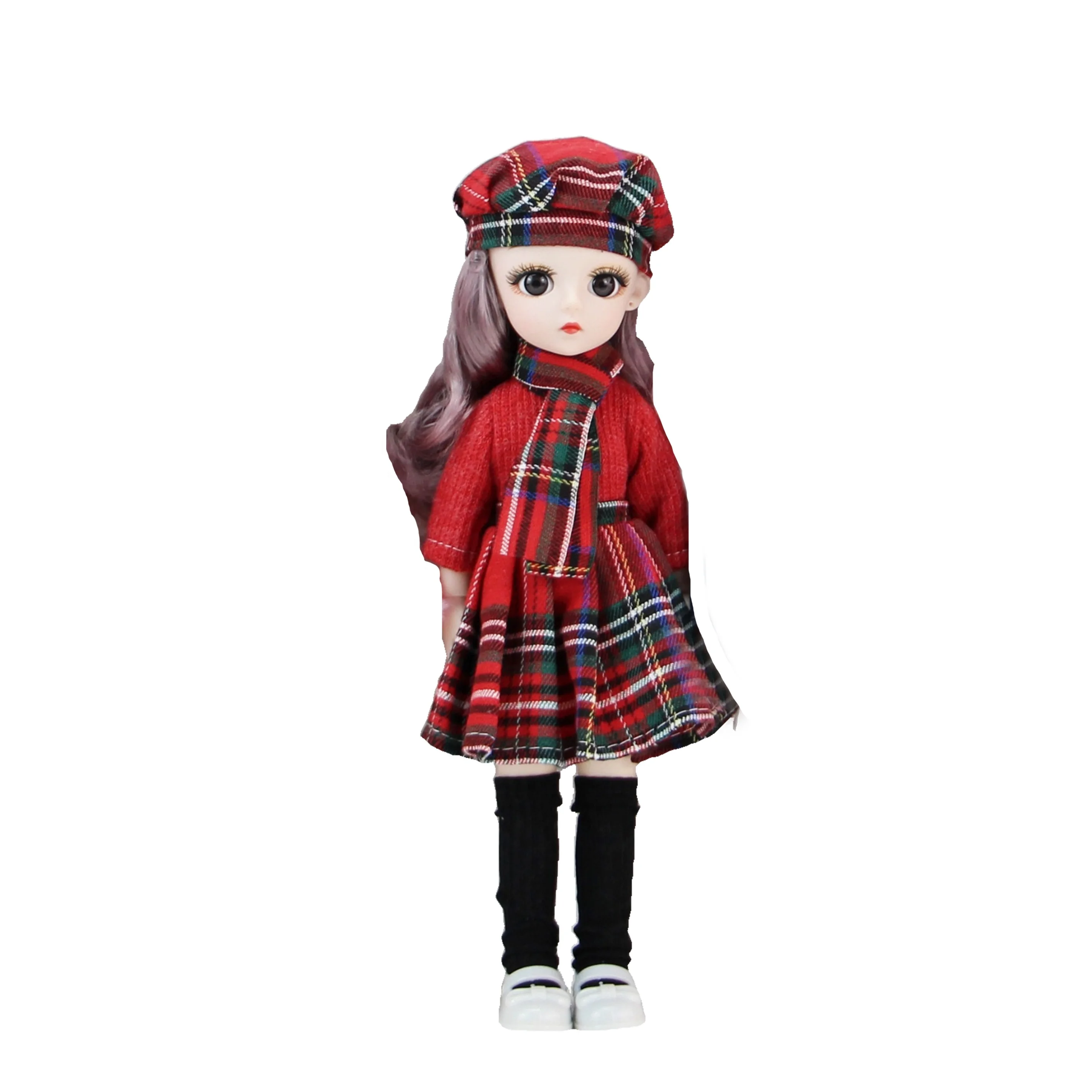 KUNYANG wholesale price role play house dress up game realistic 13 ball joint 3D eyes 14 inch lifelike girl toys dolls