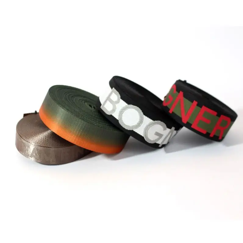 sofa canvas custom seatbelt strap ethnic printed polyester for dog coller tubular polyester coated string webbing