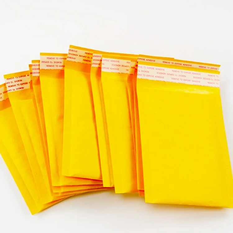 Wholesale Air Bubble Cushioned Bags High Quality Kraft paper Bubble Envelope for Shipping