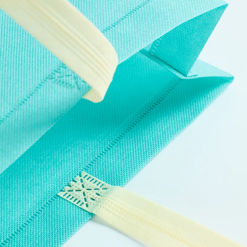 Wholesale cheap promotion colorful logo printed custom size non woven bags shopping tote non woven bags with custom printed logo