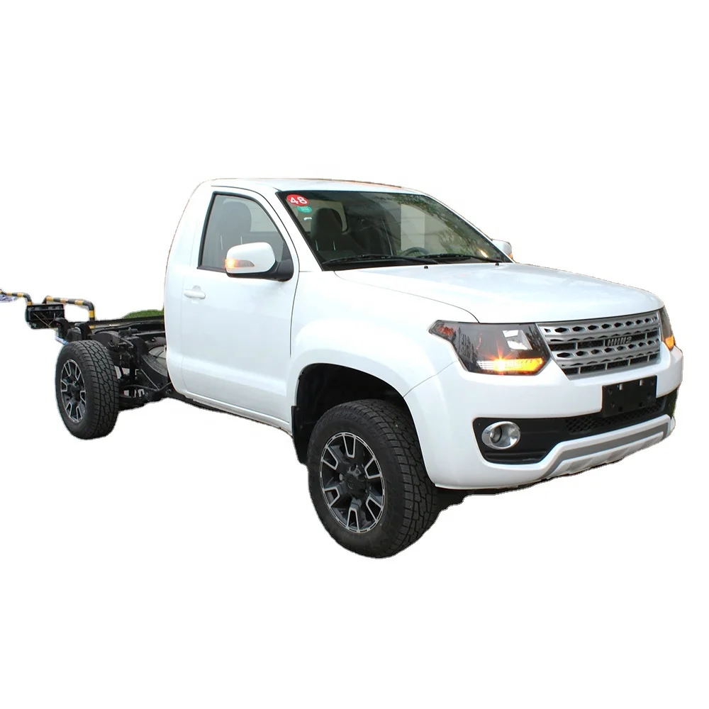 small duty gasoline+CNG Dual fuel 4x2 UTE chinese pickup trucks