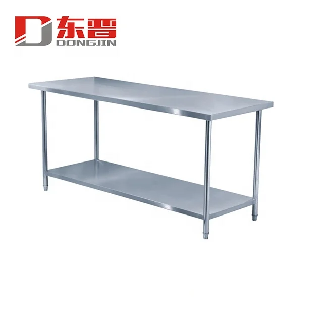 
Length 1.8M Stainless Steel Restaurant Kitchen Prep Table 