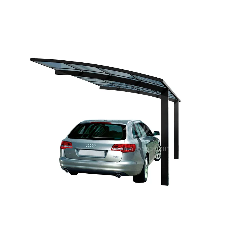 Economical portable steel frame car garage sheds / carports for sale