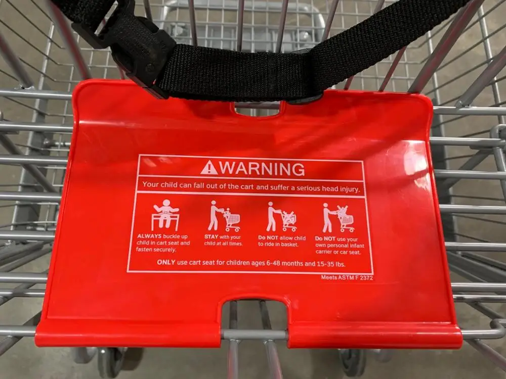 MOQ 100 PCS 180L Metal Shopping Cart for Supermarkets ( Technibilt Model 6240 )