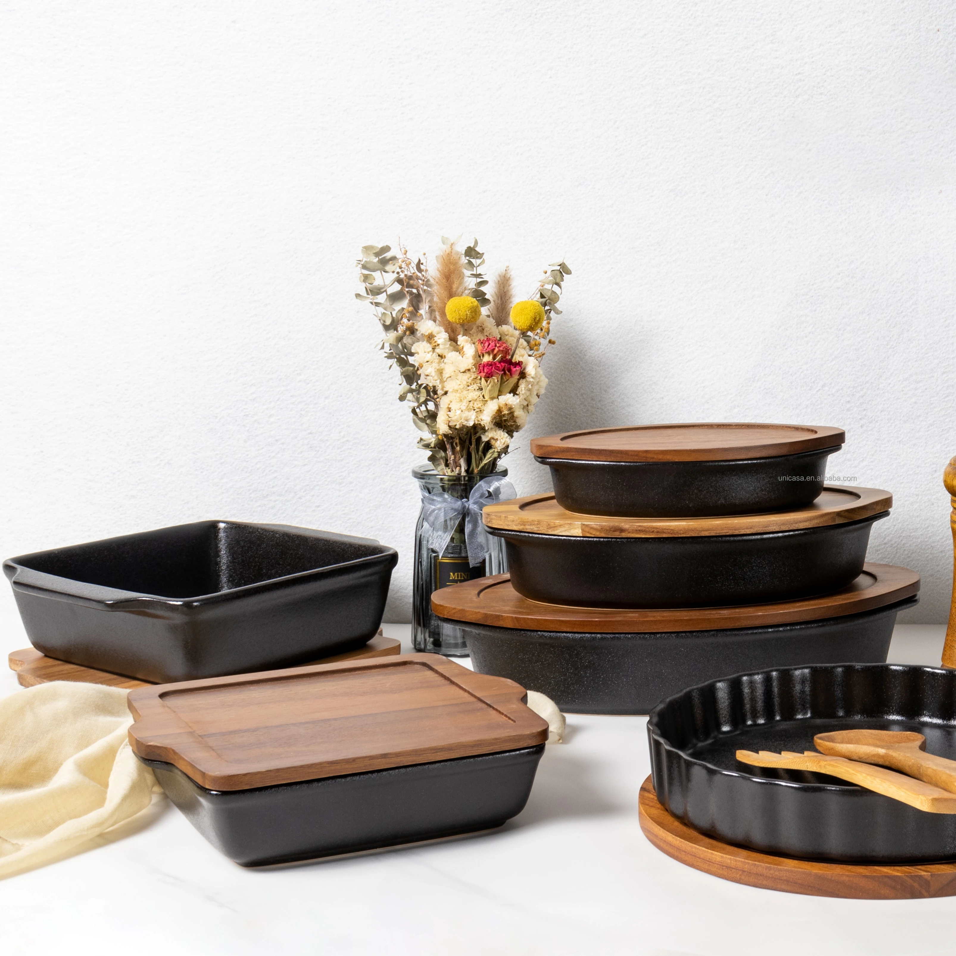 Новый продукт, набор керамической глазурованной посуды для кухни