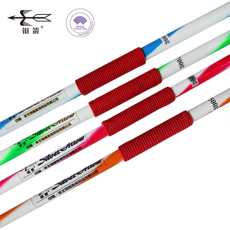 popular 400g sprial color javelin throw equipment for sale