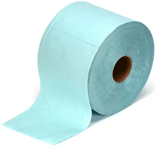 Woodpulp polyester Nonwoven roll Industrial wipes machine or car multi-purpose  cleaning wipes