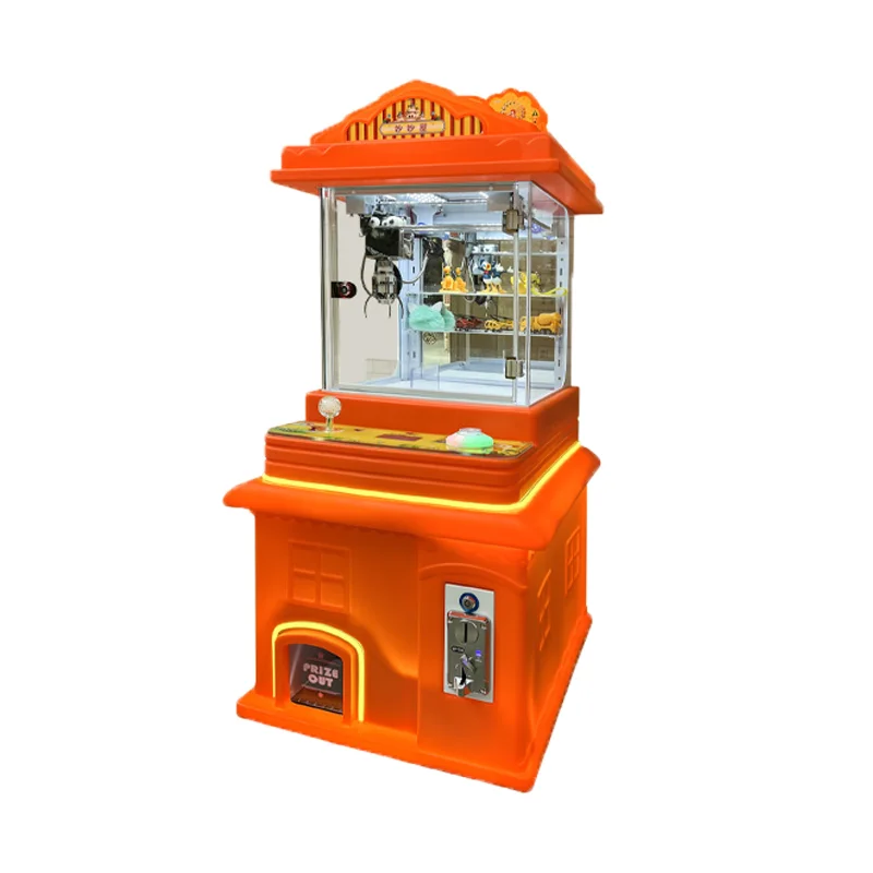 Amusement Metal and Plastic Coin Pusher Coin Operated Capsule Vending Machine  Game claw machine fillers 3 inch