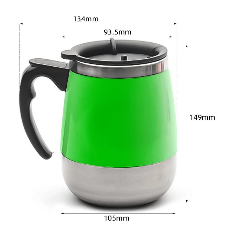 Tazas Rechargeable Fat Belly Self Stirring Coffee Mug Trendy Drink Cup Office Cups BPA Free Automatic Milk Mixer Water Drink Cup