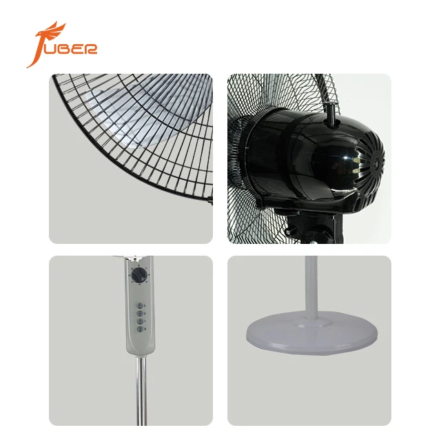 Hot selling Electric fan Large wind fan Powerful home living room bedroom floor fan Quiet Industrial metal can lift 16 inches