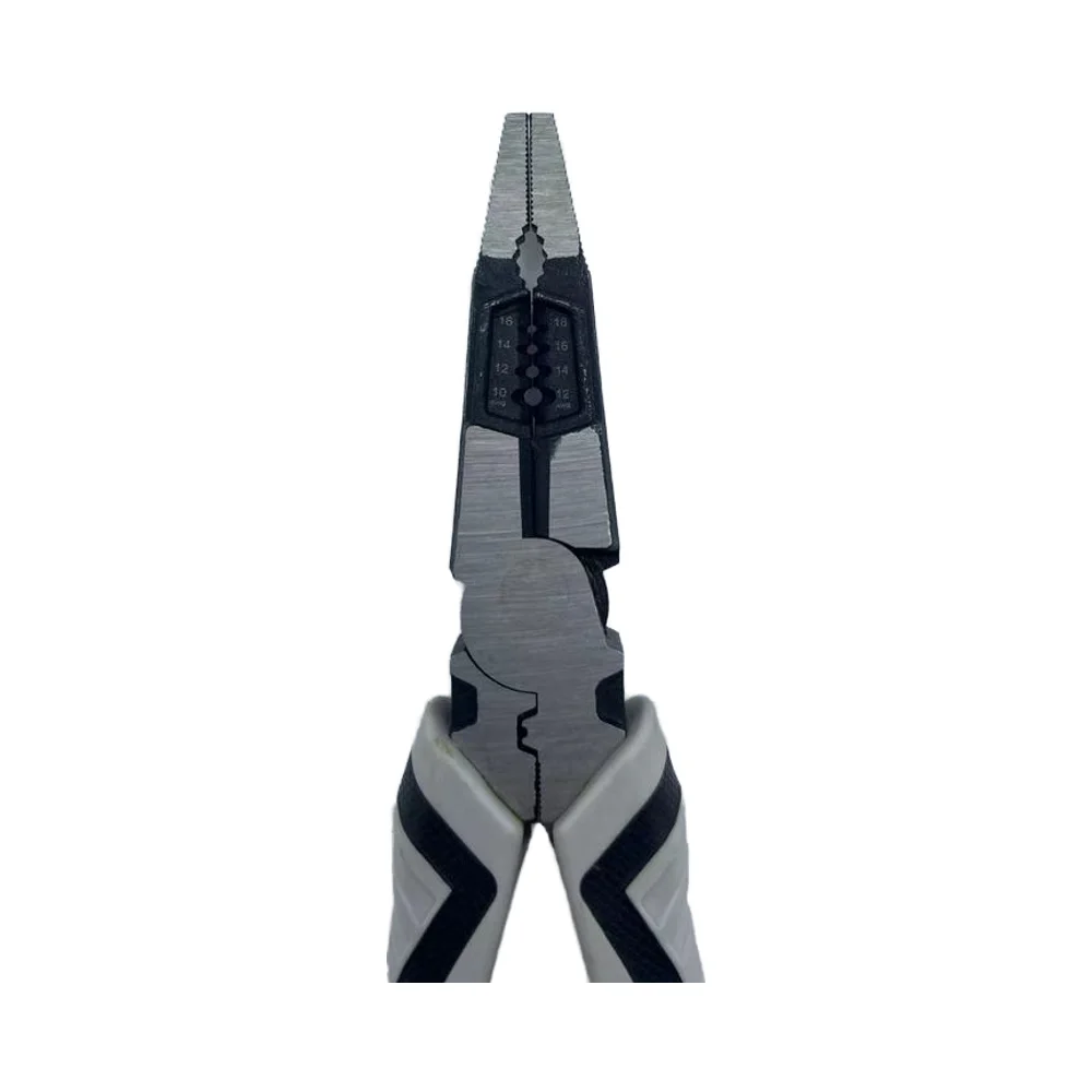 Multifunctional Carbon Steel Locking Pliers Industrial Use DIY Grade Wire Stripping Cable Pliers Plastic Handle OEM Customizable