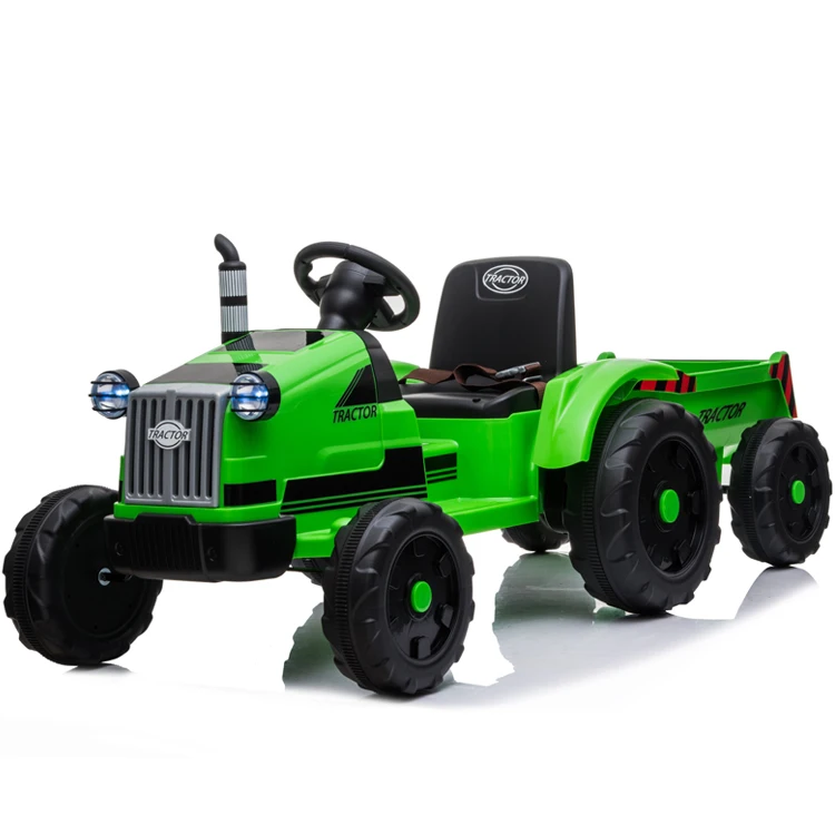 Новый трактор для катания на 12 В Электрический детский автомобиль игрушечный автомобиль Детский Электрический с дистанционным управлением