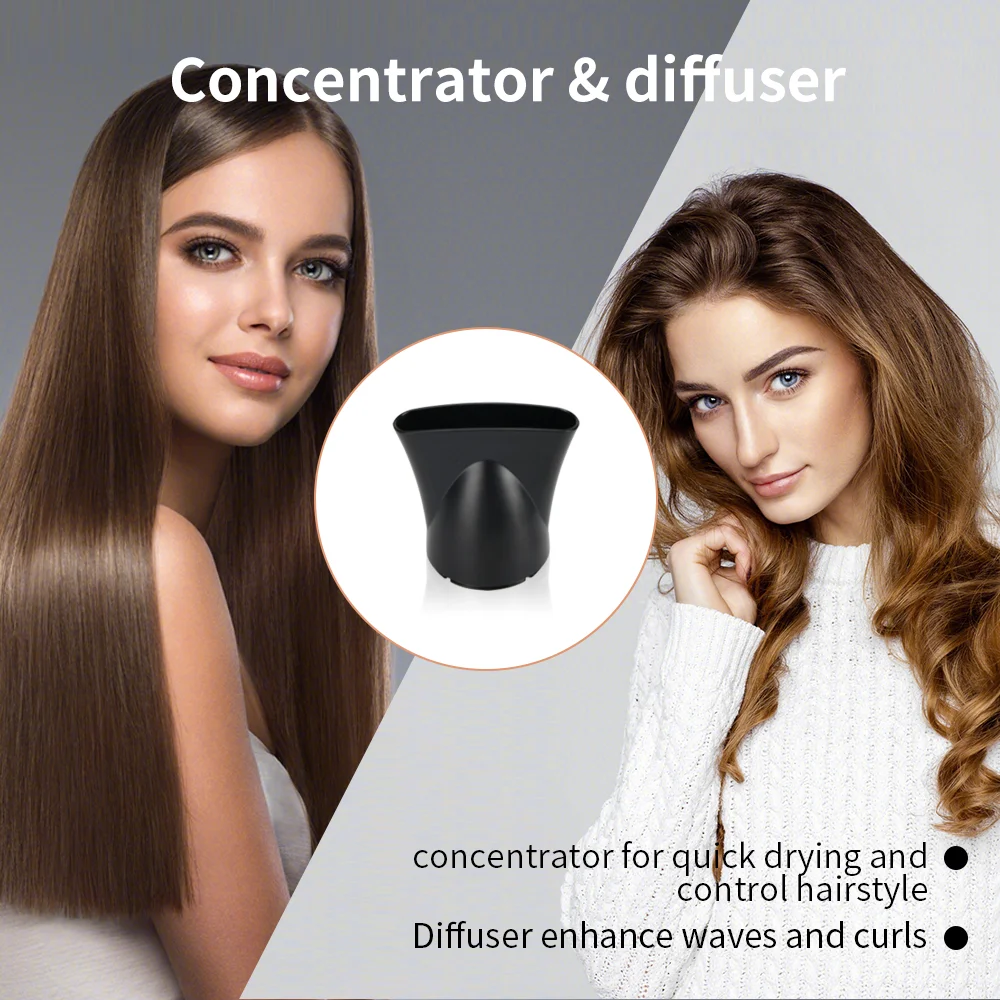 Новый Профессиональный фен на солнечной батарее PRITECH Электрический ионный для волос с двигателем переменного тока